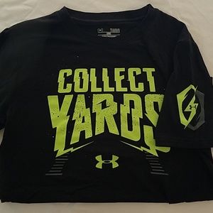 Boys under armour short sleeve shirt